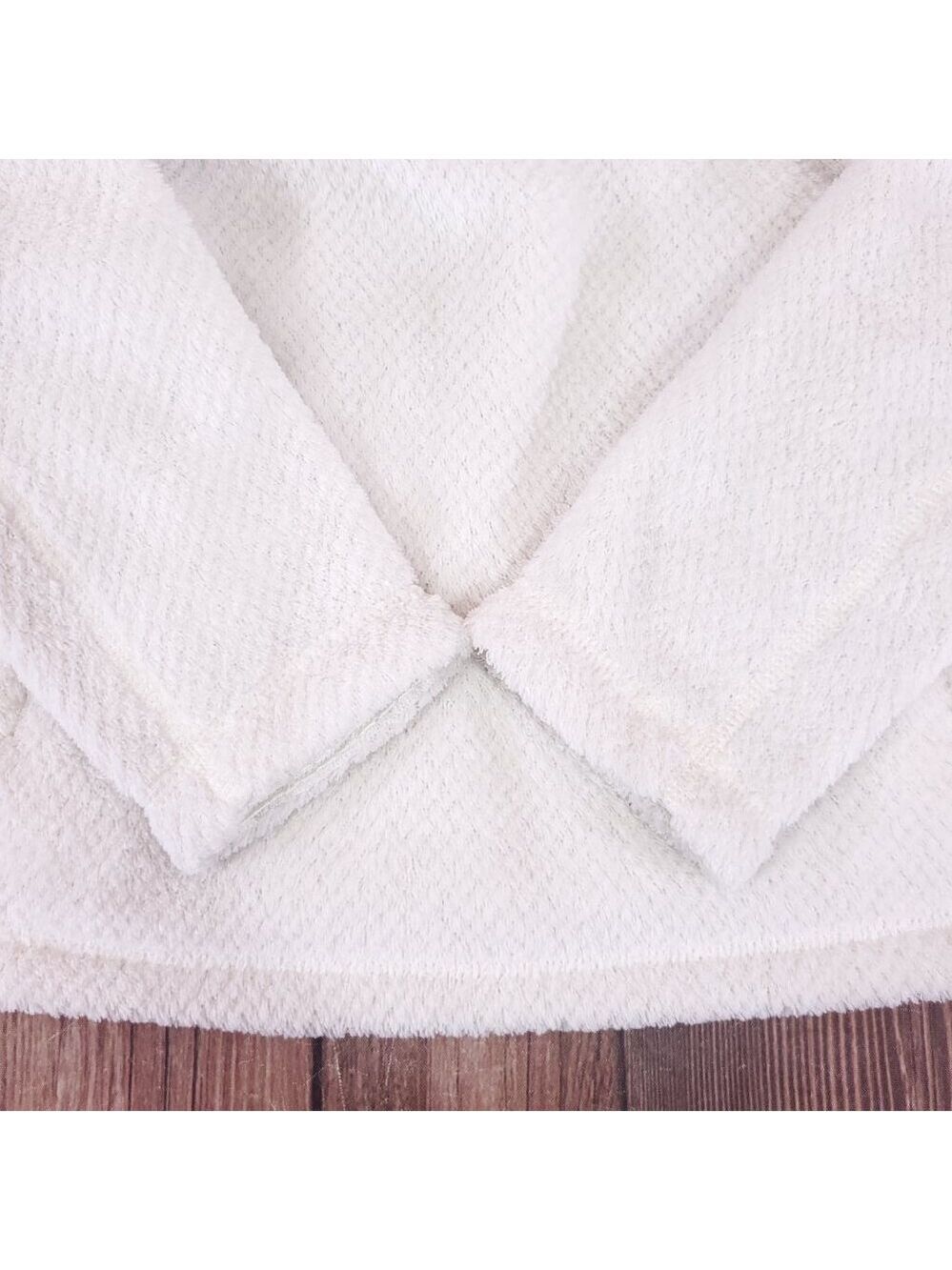 Patagonia Womens Small Re-Tool Snap-T Pullover Polartec Thermal Pro White 25443 - Picture 10 of 16